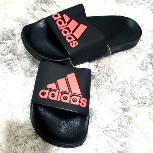 NWT Adidas Unisex Adilette Shower Slide Sandals Size 10 - Picture 4 of 11